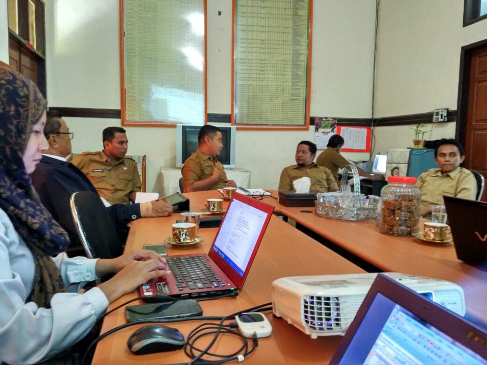 Gambar: Kegiatan Rapat Tindak Lanjut Kerjasama Penelitian Bersama