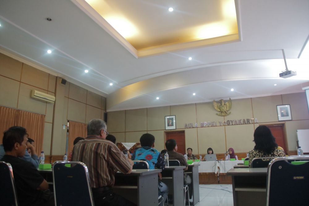 Gambar: Seminar Proposal Penelitian 2017 BPPKI Yogyakarta