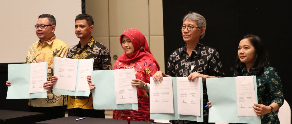 Gambar: Penandatanganan Kontrak Mitra FGA - DTS 2019