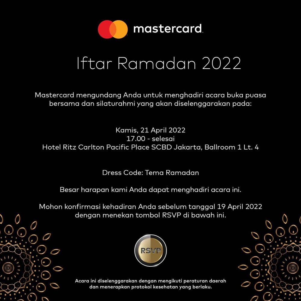 Gambar: Buka bersama mastercard