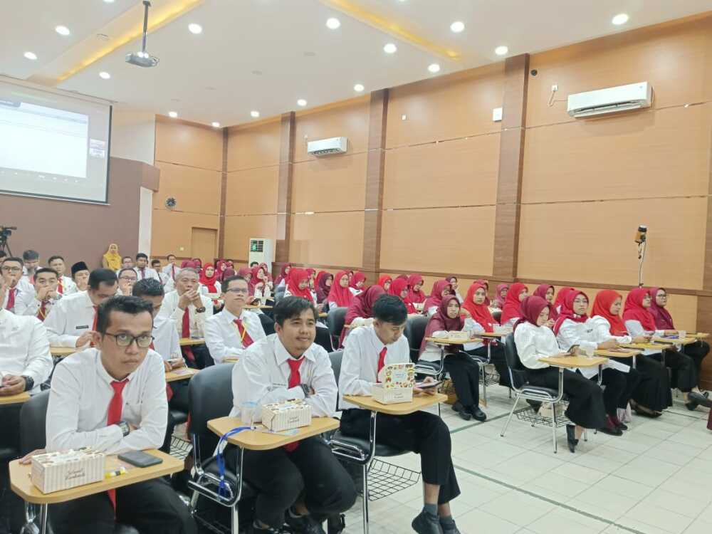 Gambar: Foto Peserta Kegiatan Pembukaan Pelatihan Government Transformation Academy (GTA) Tahun 2023 di Kota Padang 
