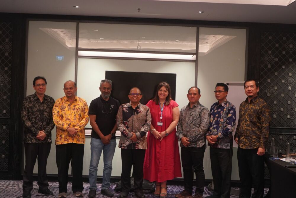 Gambar: Foto Bilateral Meeting BPSDM Kominfo dan Cisco dalam Pengembangan Talenta Digital Indonesia di Bali 