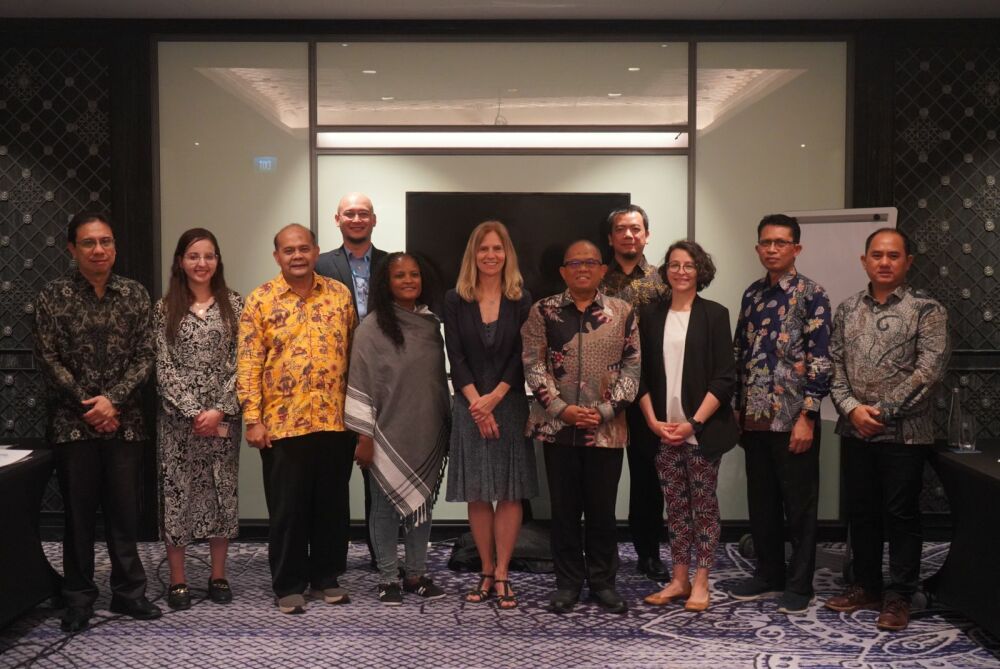 Gambar: Foto Bilateral Meeting BPSDM Kominfo dan dengan ITU (International Telecommunication Union) di Bali