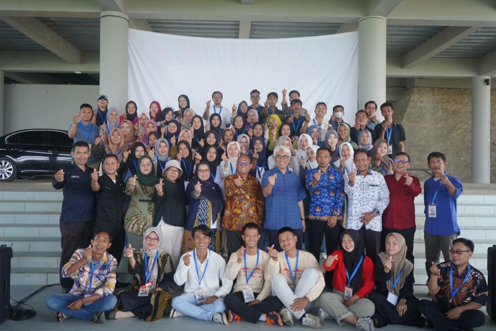 Gambar: Foto Kerja sama antara BPSDMP KOMINFO Bandung dengan Yayasan Nurani Dunia  (Kampung Ilmu Purwakarta) Guna Mendorong UMKM Go Digital 
