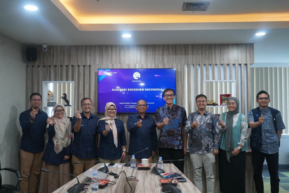 Gambar: Foto Audiensi Kerjasama antara Dicoding dan BPSDM Kominfo dalam Memperkuat Ekosistem Digital di Indonesia