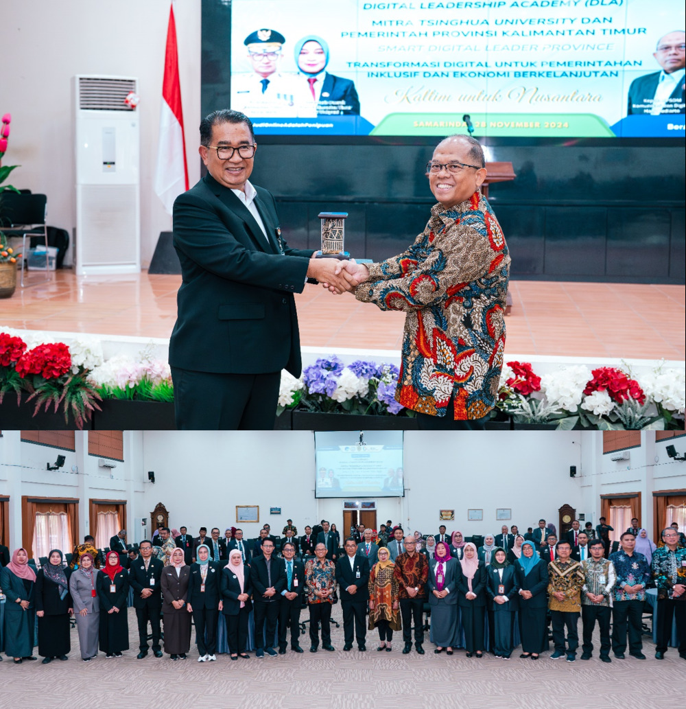 Gambar: Foto Kegiatan Penutupan Program Pelatihan Digital Leadership Academy 2024 Bersama Tsinghua University dan Pemerintah Provinsi Kalimantan Timur 