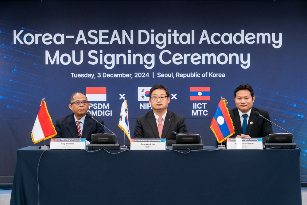 Gambar: Foto Kegiatan Kolaborasi Strategis Indonesia dan Korea Selatan untuk Pengembangan Talenta Digital Melalui Korea-ASEAN Digital Academy