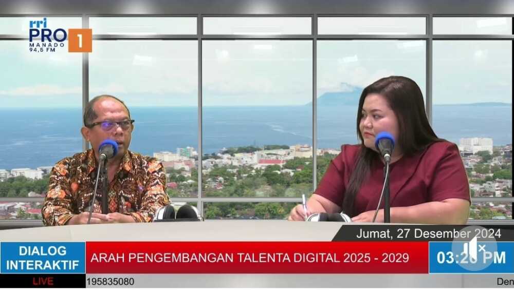 Gambar: Foto Kepala BPSDM Komdigi Bahas Strategi Pengembangan Talenta Digital 2025-2029 di RRI Sulawesi Utara