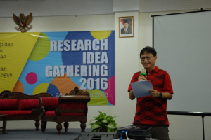 Pembukaan Research Idea Gathering Wonosobo 2016
