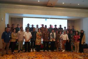 Foto Kegiatan Jumpa Media Bersama Menteri Komunikasi dan Informatika Dalam Rangka Menciptakan Pemilu Damai 2024