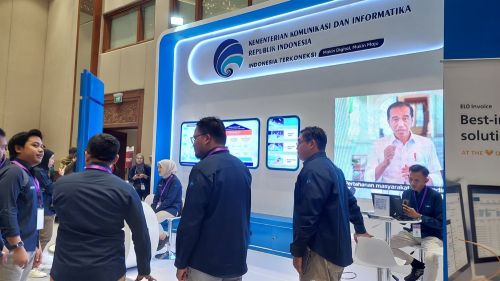 BPSDM Kominfo Turut Meriahkan Booth Kominfo di DTI-CX 2024