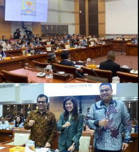 Foto Rapat Kerja Perdana Kementerian Komunikasi dan Digital Bersama Komisi I DPR RI Membahas Penanganan Judi Online dan Program Jangka Pendek