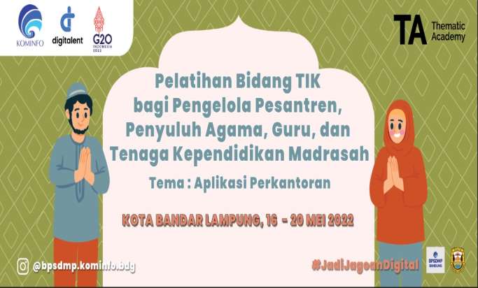 Gambar: Spanduk TIKPM BDL untuk pengumuman j