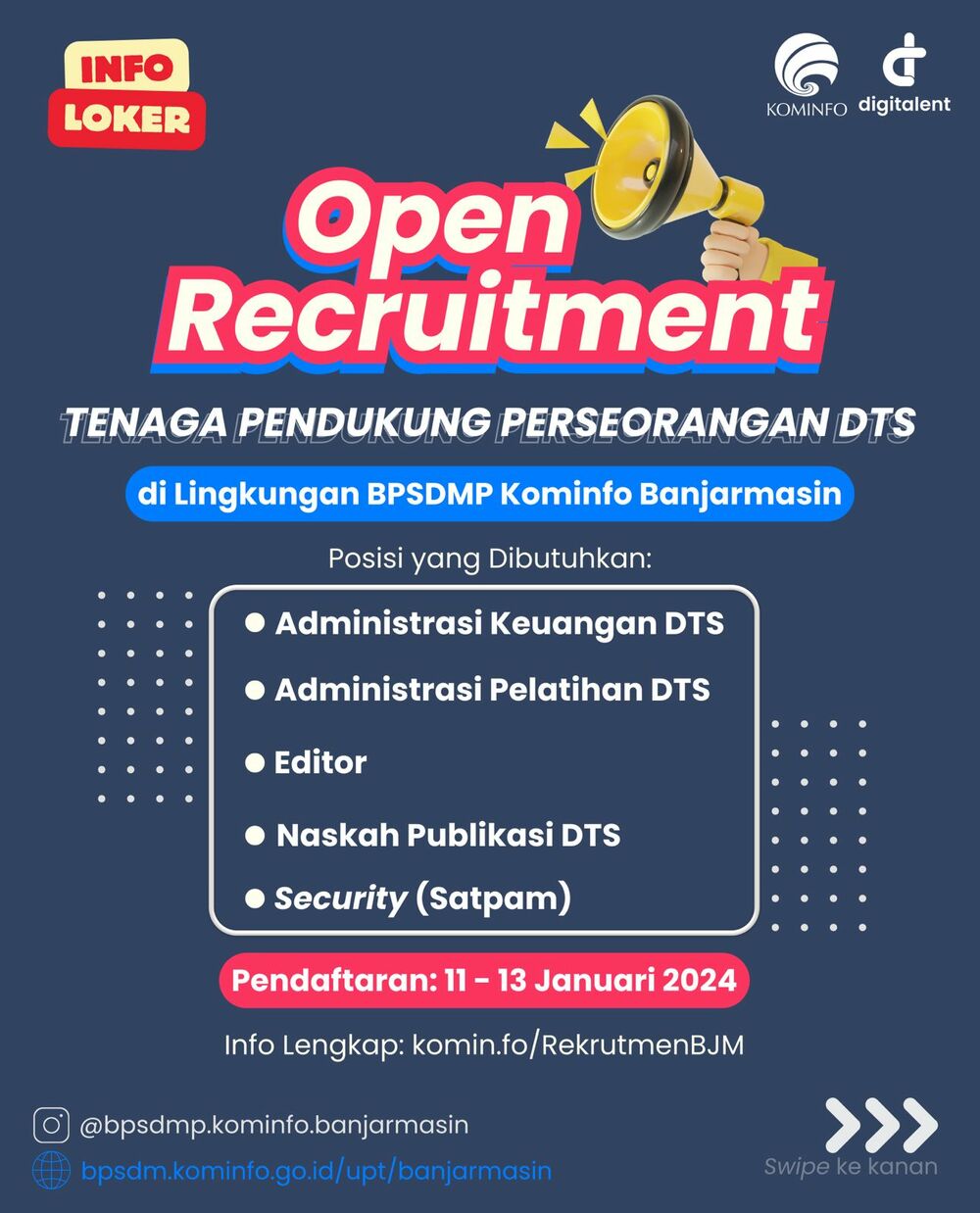 Gambar: Flyer Open Recruitment