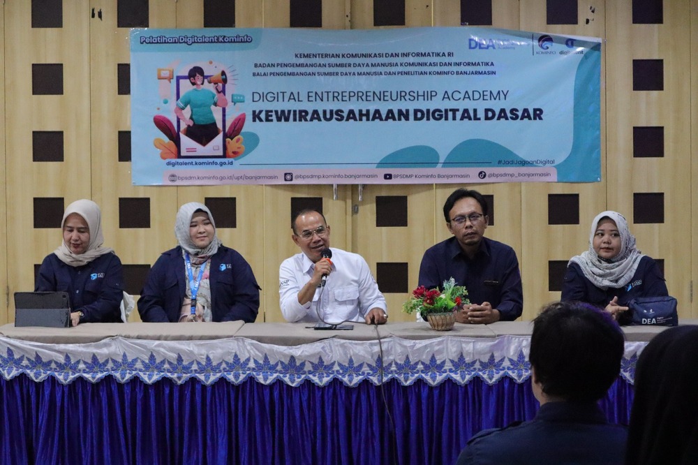 Gambar:  Digital Entrepreneurship Academy, BPSDMP Kominfo Banjarmasin 