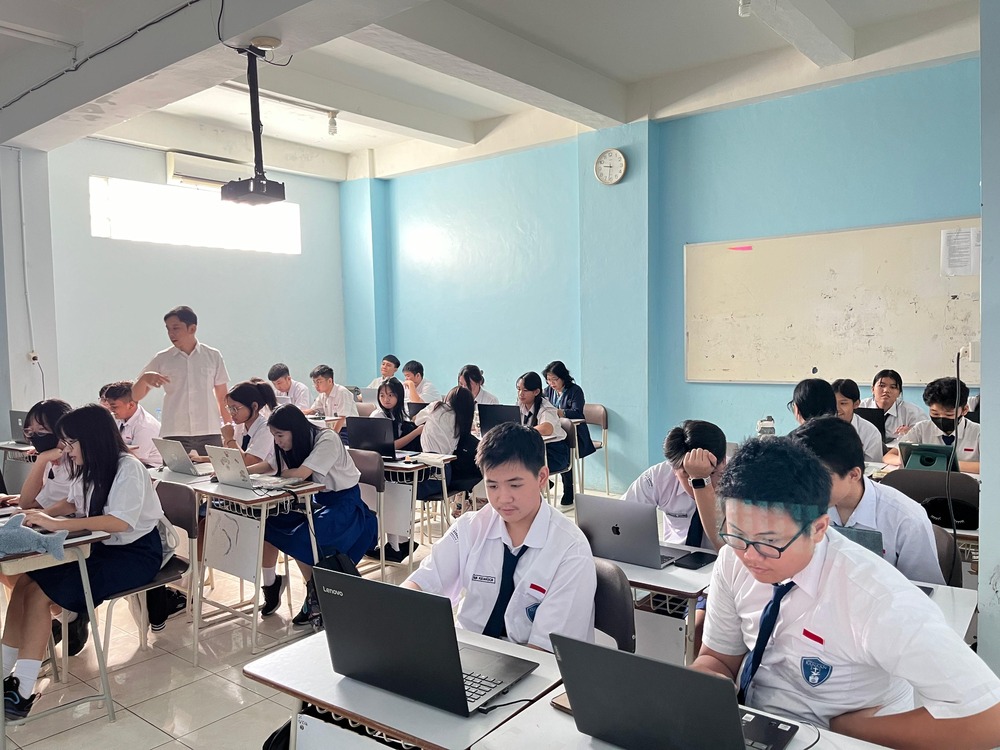 Gambar: BPSDMP Kominfo Banjarmasin Hadirkan Pelatihan Thematic Academy (TA) bagi Siswa SMP Kristen Kanaan Banjarmasin