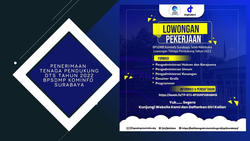 Gambar: penerimaan tenaga pendukung dts headpage 