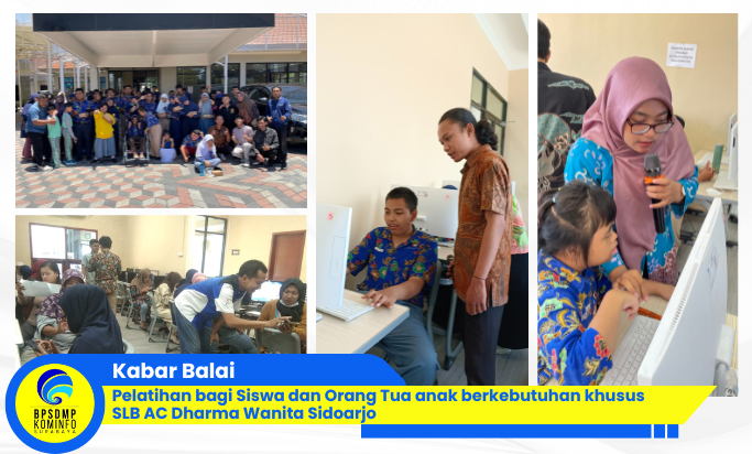 Gambar: Pelatihan bagi Siswa dan Orang Tua anak berkebutuhan khusus SLB AC Dharma Wanita Sidoarjo 1010 