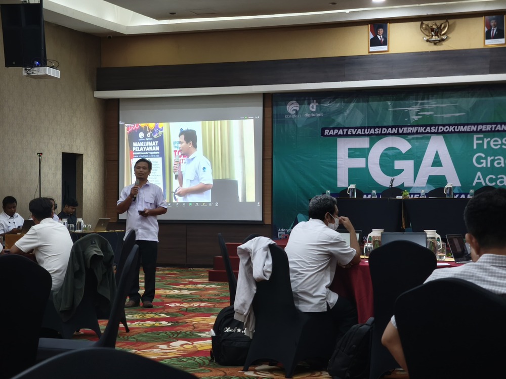 Gambar: Suasana Pelaksanaan Evaluasi FGA 2024